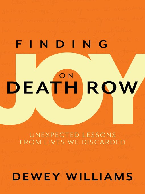 Cover image for Finding Joy on Death Row
